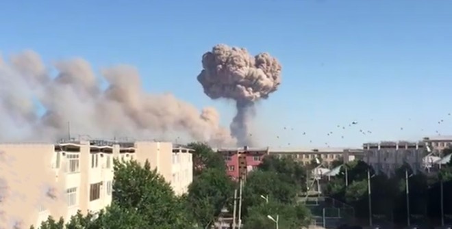 Число пострадавших при взрыве на юге Казахстана увеличилось до 72