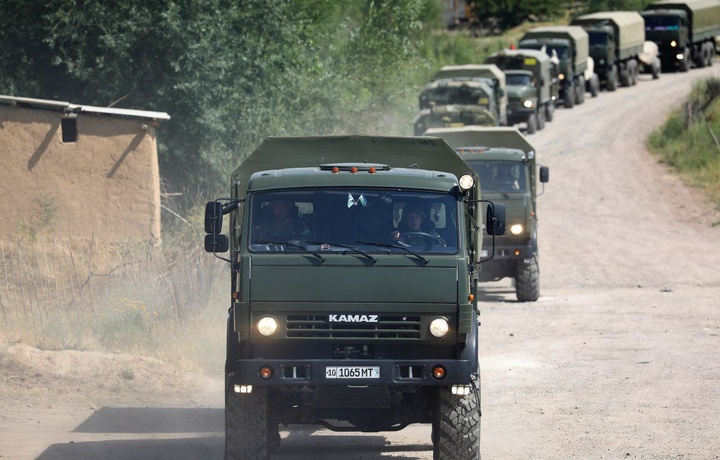 Войска Ташкентского военного округа приведены в высшую степень боевой готовности