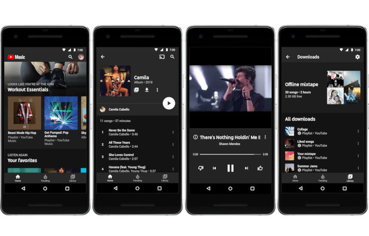 YouTube Music научился воспроизводить треки из памяти