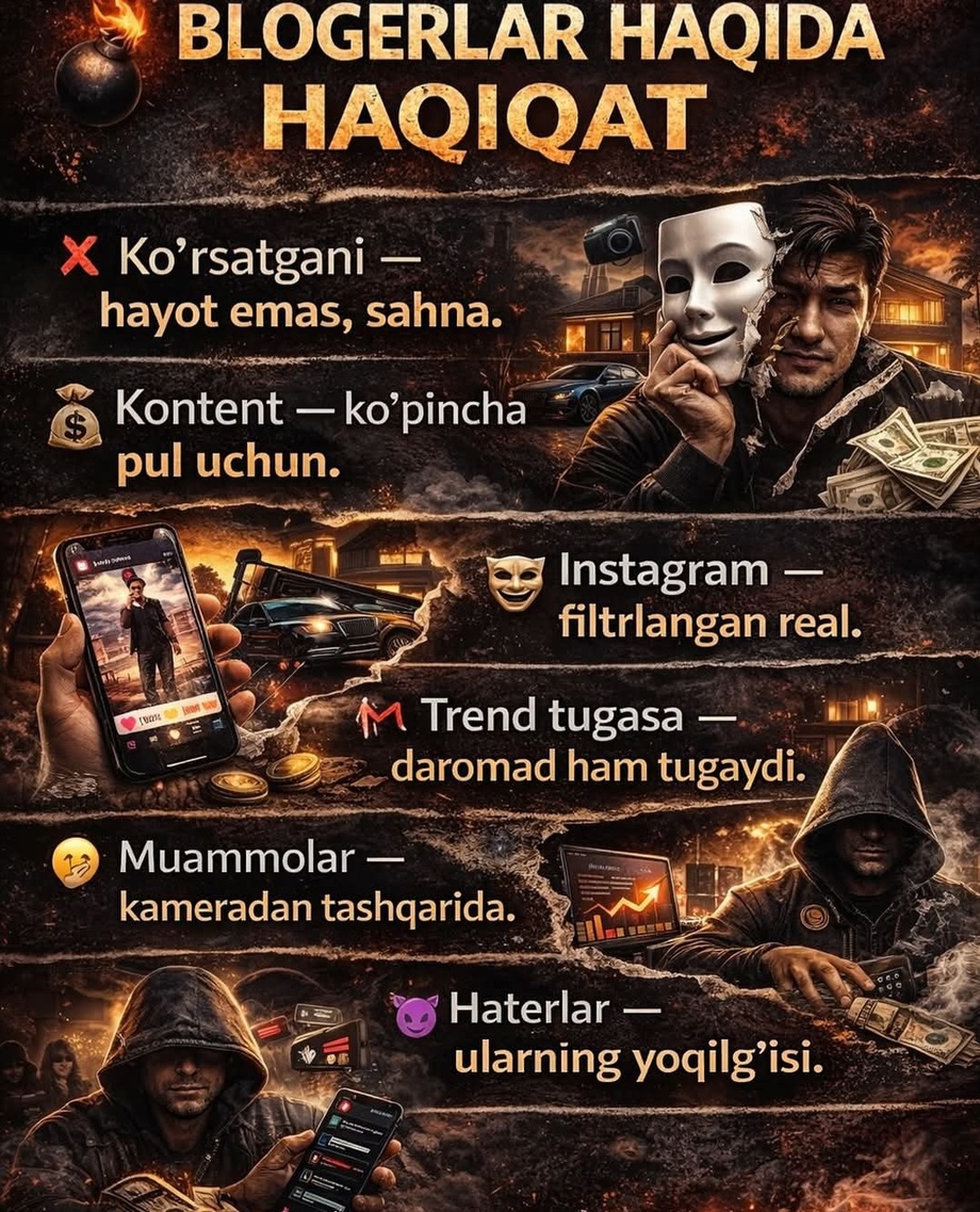 Blogerlar ataylab xato qilishmoqda