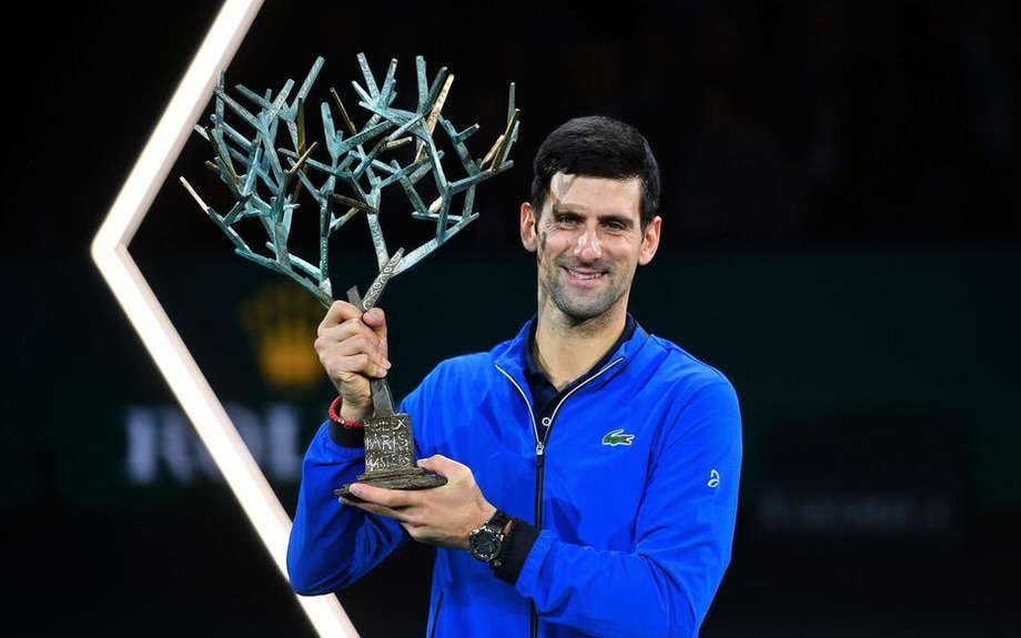 Novak Jokovich 40-bor “Masters” turnirida g‘oliblikni qo‘lga kiritdi