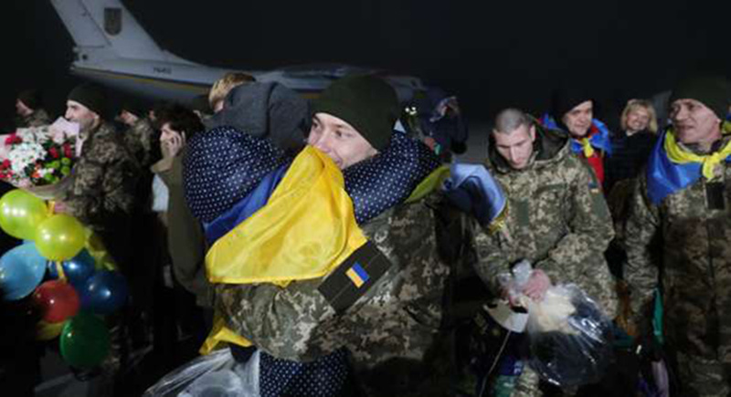 Ukrainada Kiyev hamda ayirmachilar o‘rtasida mahbuslar almashinuvi bo‘lib o‘tdi