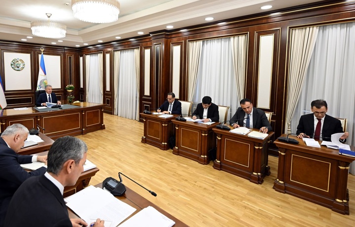 Prezidentga Andijon viloyati bo‘yicha axborot berildi