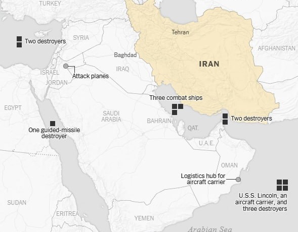 AQShning Eronga ehtimoliy zarbasi muddati ma’lum qilindi