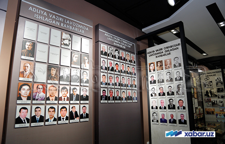 Adliya vazirligining 100 yillik tarixi aks etgan muzeyga fotosayohat