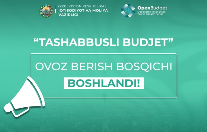 «Tashabbusli budjet-2024»: 2-mavsumga ovoz berish boshlandi