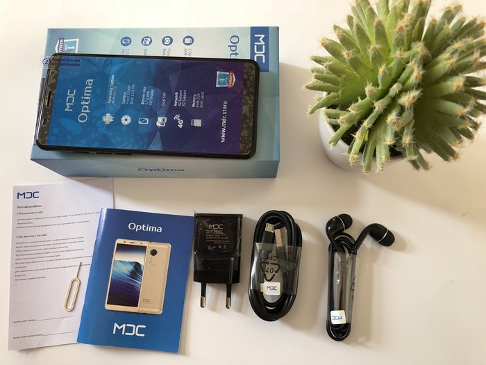 «MDC Optima» – металл корпусли 4G-смартфон