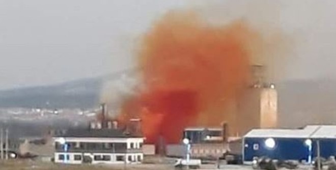 Азотный завод взорвался в Турции