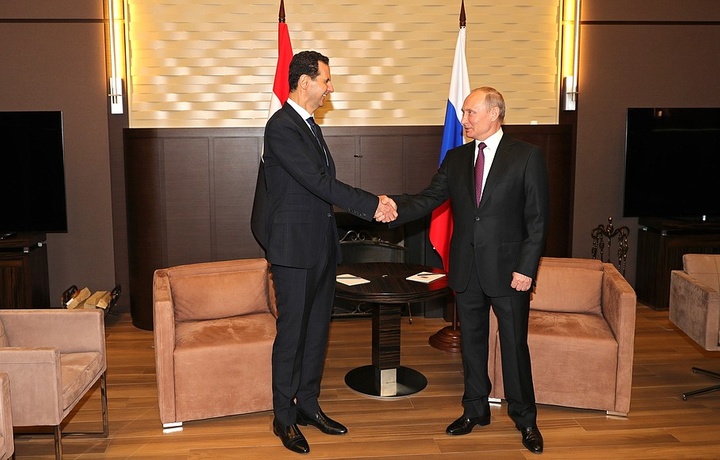 Асад приехал к Путину в Сочи