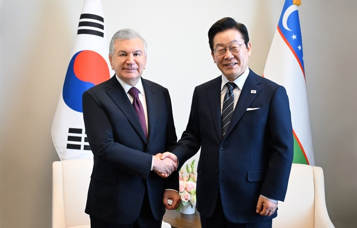 Koreya Respublikasi prezidenti bilan uchrashuv o‘tkazildi