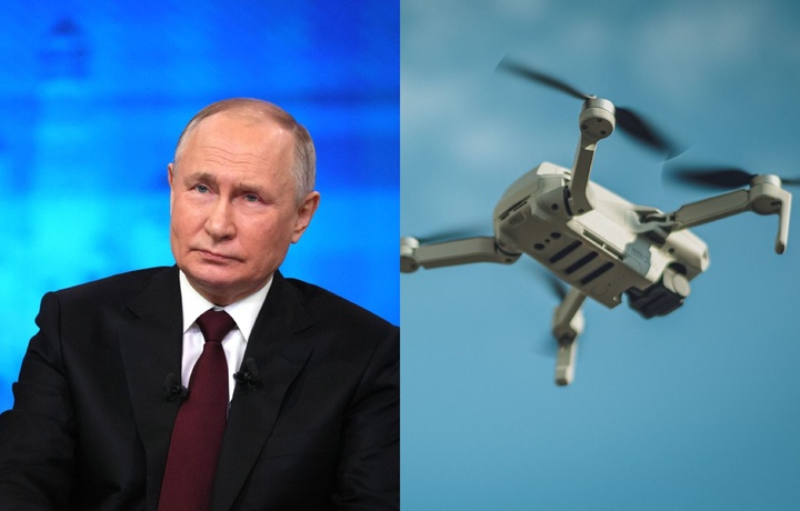 Россия Путиннинг қароргоҳига Украина дронлари ҳужум қилганини иддао қилди