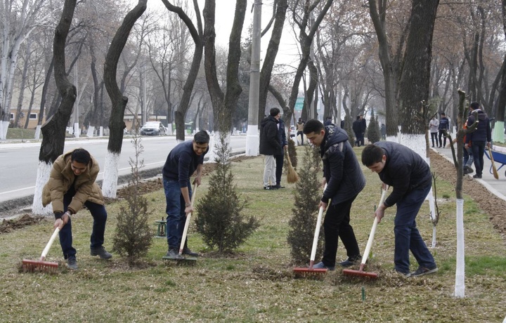 Дам олиш кунлари умумхалқ хайрия ҳашари ўтказилади