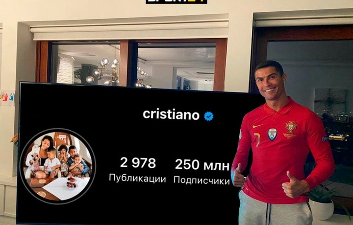 «Instagram»da 250 million obunachiga ega birinchi bloger-futbolchi