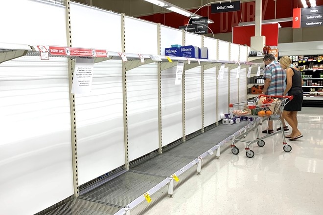 В австралийском штате вновь ограничили продажу туалетной бумаги