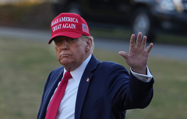 Tramp vazn tashlamoqchi