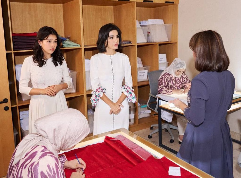 Саида Мирзиёева Тошкентда очилган янги мактаб-устахонани бориб кўрди