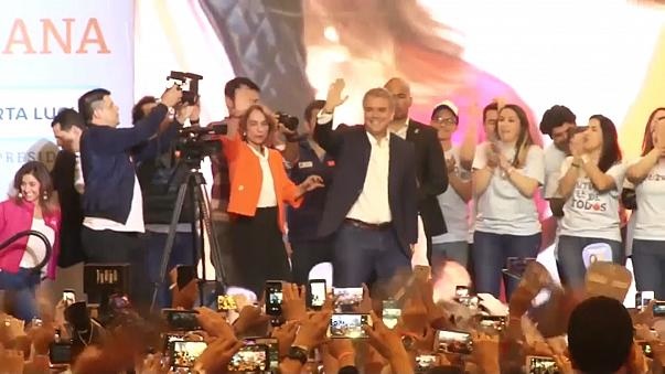 Итоги президентских выборов в Колумбии (видео)