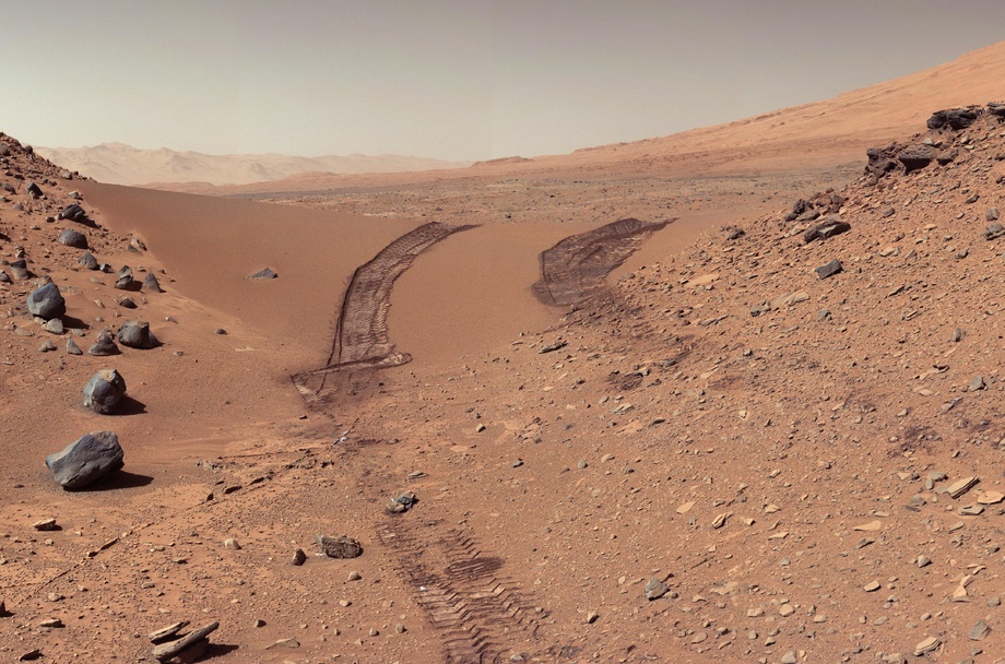Зачатки вулканов найдены на Марсе