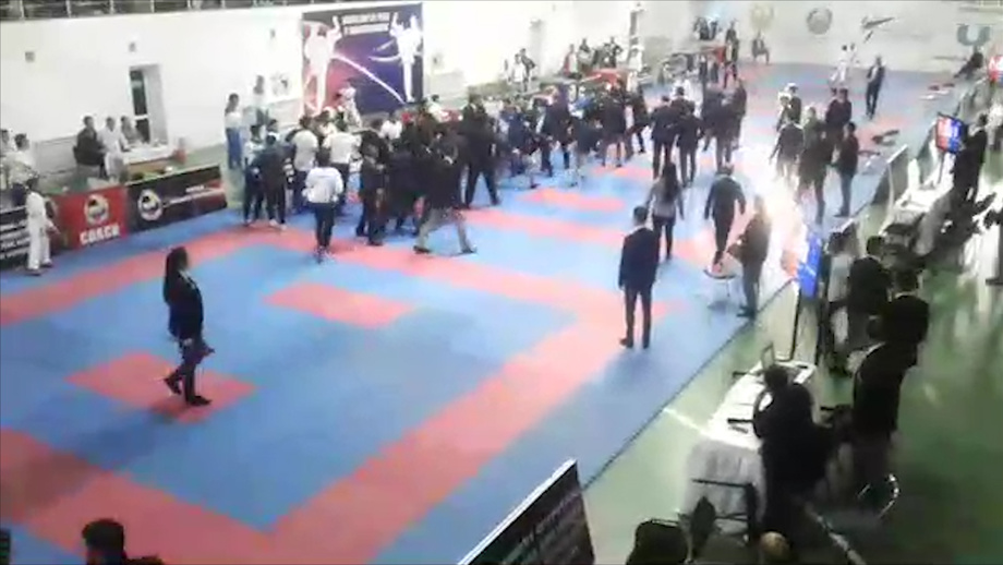 Karate bo‘yicha Toshkentda o‘tayotgan musobaqada ommaviy mushtlashuv yuz berdi (video)