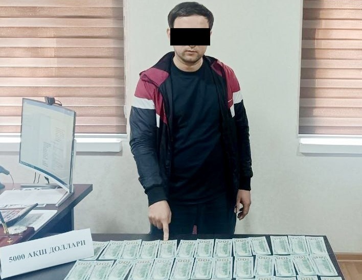 Isroilga yuborish evaziga 20 ming dollar so‘ragan shaxs ushlandi
