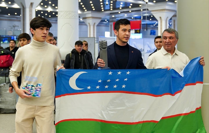 “Tata Steel Chess 2026” қаҳрамонлари Тошкентда тантанали кутиб олинди