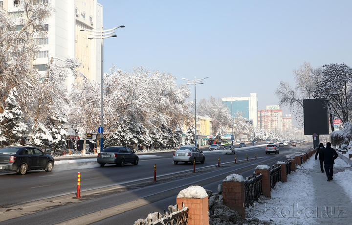 Bugun yomg‘ir qorga aylanadi. Yo‘llarda yaxmalak yuzaga keladi