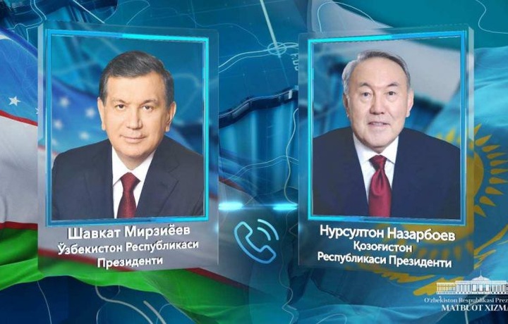 Главы Узбекистана и Казахстана провели телефонный разговор
