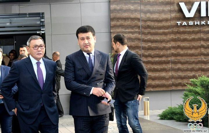 AIBA prezidenti G‘ofur Rahimov O‘zbekistonga keldi