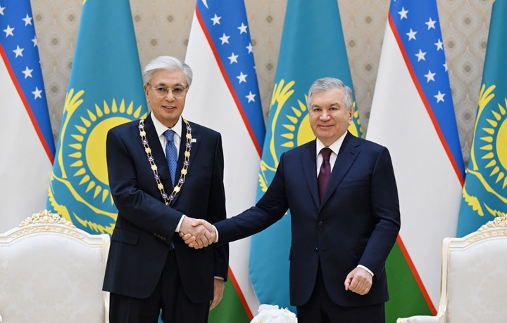 Ko‘ksaroyda Qasim-Jomart Toqayevga «Oliy Darajali Do‘stlik» ordeni topshirildi