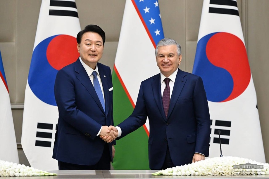 Президенты Узбекистана и Кореи выступили с заявлением