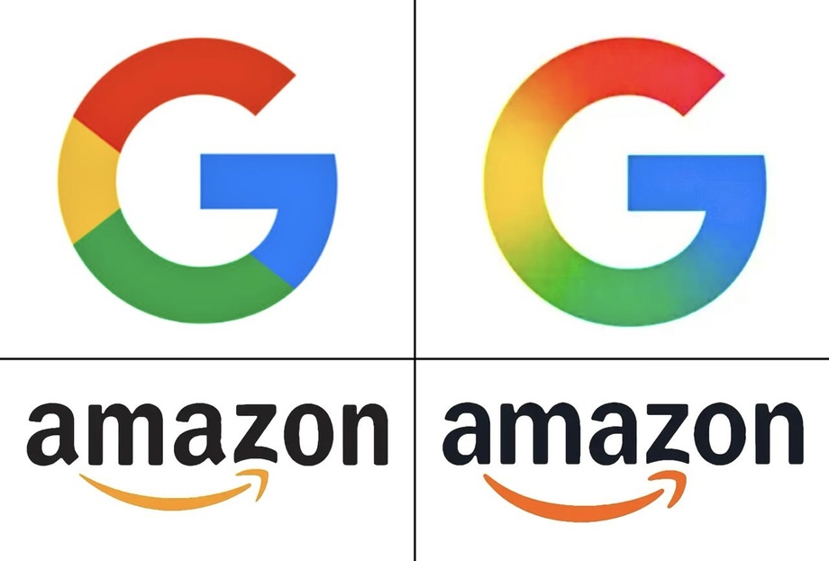 Google ва Amazon логотиплари янгиланди