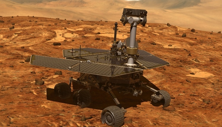 Пыльная буря охватила весь Марс