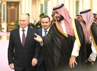 Россия президенти Саудия валиаҳд шаҳзодаси билан.