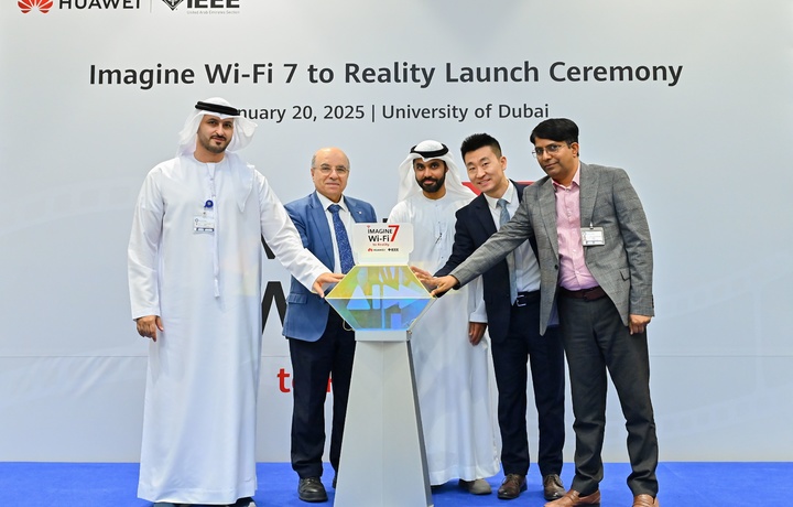 Kelajak boshqacha bo‘ladi – Huawei va BAAdagi IEEE innovatsion Wi-Fi 7 dasturini ishga tushirmokda