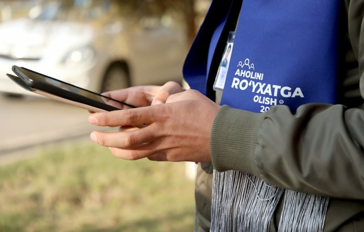 O‘zbekistonda aholini onlayn ro‘yxatga olishda rekord qayd etildi