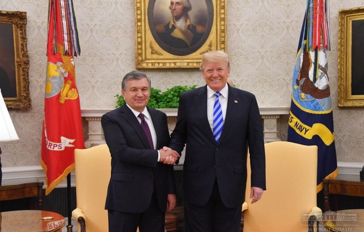 Трамп направил послание участникам приема, организованного Шавкатом Мирзиёевым