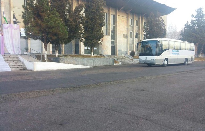 Toshkentdan Chimkentga birinchi avtobus jo‘nab ketdi