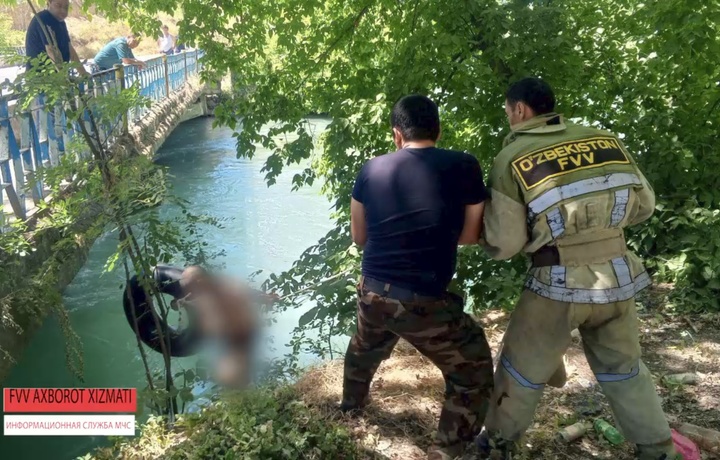 В Кибрае гражданин по неосторожности упал в канал Бозсу