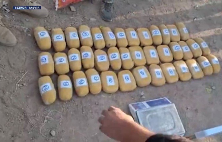 В Сурхандарье задержан мужчина, перевозивший в автомобиле около 51 кг гашиша