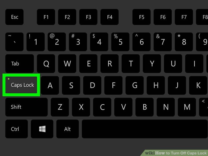 Как отключить клавишу Caps Lock?
