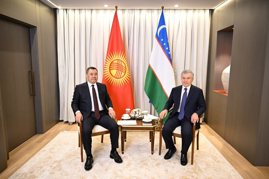 Shavkat Mirziyoyev va Sadir Japarovning uchrashuvi bo‘lib o‘tdi
