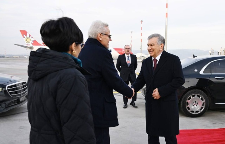 Шавкат Мирзиёевнинг Швейцарияга ташрифи ниҳоясига етди