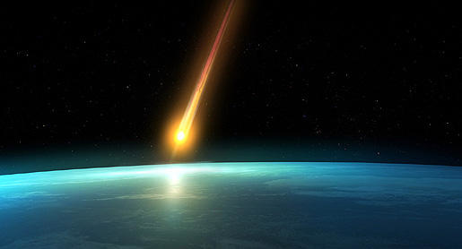 Падение метеорита в США попало на видео