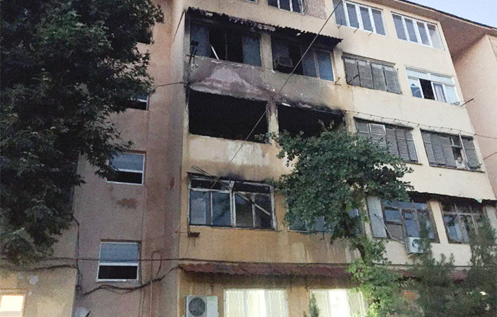 Toshkentda yong‘in. To‘rt kishi kuyish jarohati oldi, uch kishi qutqarildi