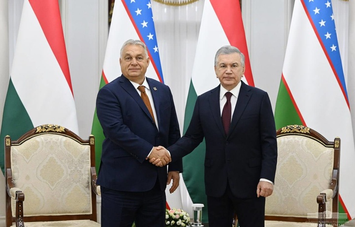 Shavkat Mirziyoyev Bishkekda Viktor Orban bilan uchrashuv o‘tkazdi