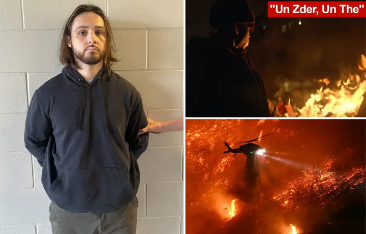 «Kaliforniyaga o‘t qo‘ygan odam» hibsga olindi