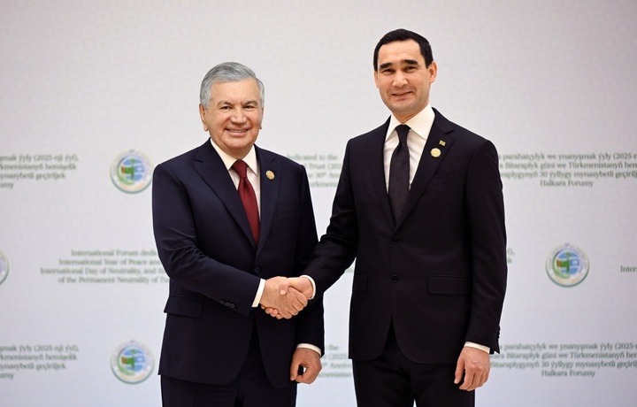 Ўзбекистон президенти қатнашган Туркманистондаги халқаро форум тафсилотлари