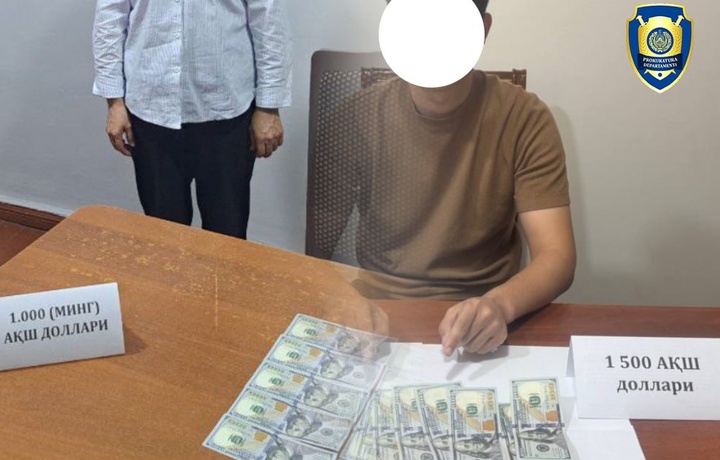 “Vatanparvar” tashkiloti inspektori qo‘lga olindi