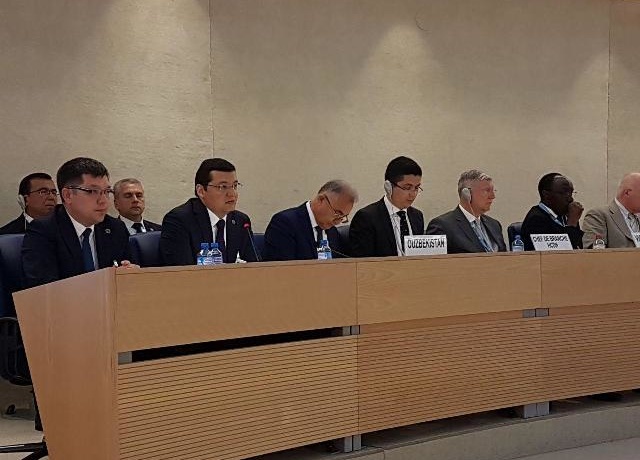 В Женеве заместитель министра юстиции информировал о реформировании судебной системы Узбекистана