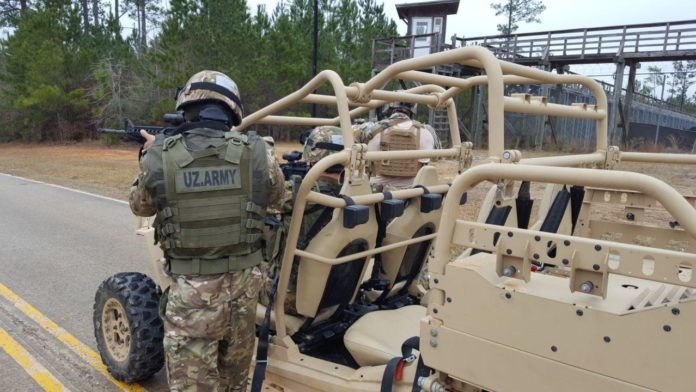 Спецназ Узбекистана впервые участвует на учениях в США